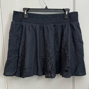Aerie Lace Panel Skirt XL